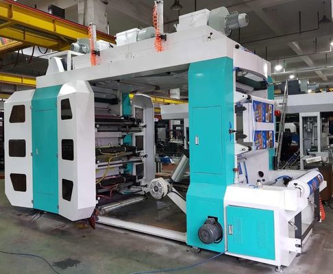 중국 두배와 튜브 플라스틱 박막 플렉소 인쇄 기계는 되감기를 풀고 두배로 합니다 협력 업체