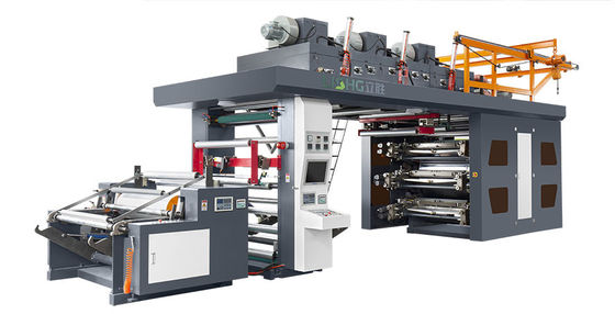 중국 기계 용지 인쇄 장비를 출력하는 6 컬러 고속도 중심 드럼 형태 플렉소 인쇄 기계 플라스틱 협력 업체